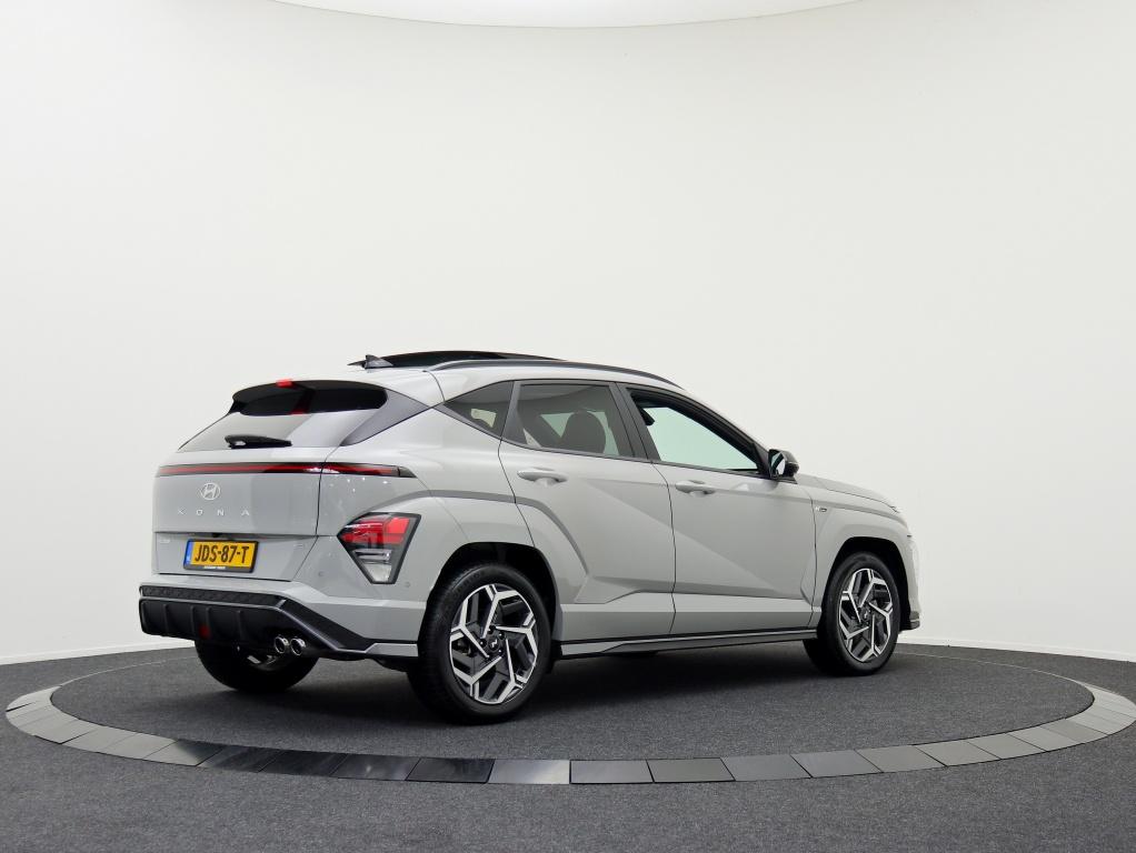 Hyundai KONA 1.6 GDI HEV N Line Sky | Panoramadak | Alcantar, Gebruikt, Adaptive Cruise Control, Bedrijf, SUV of Terreinwagen
