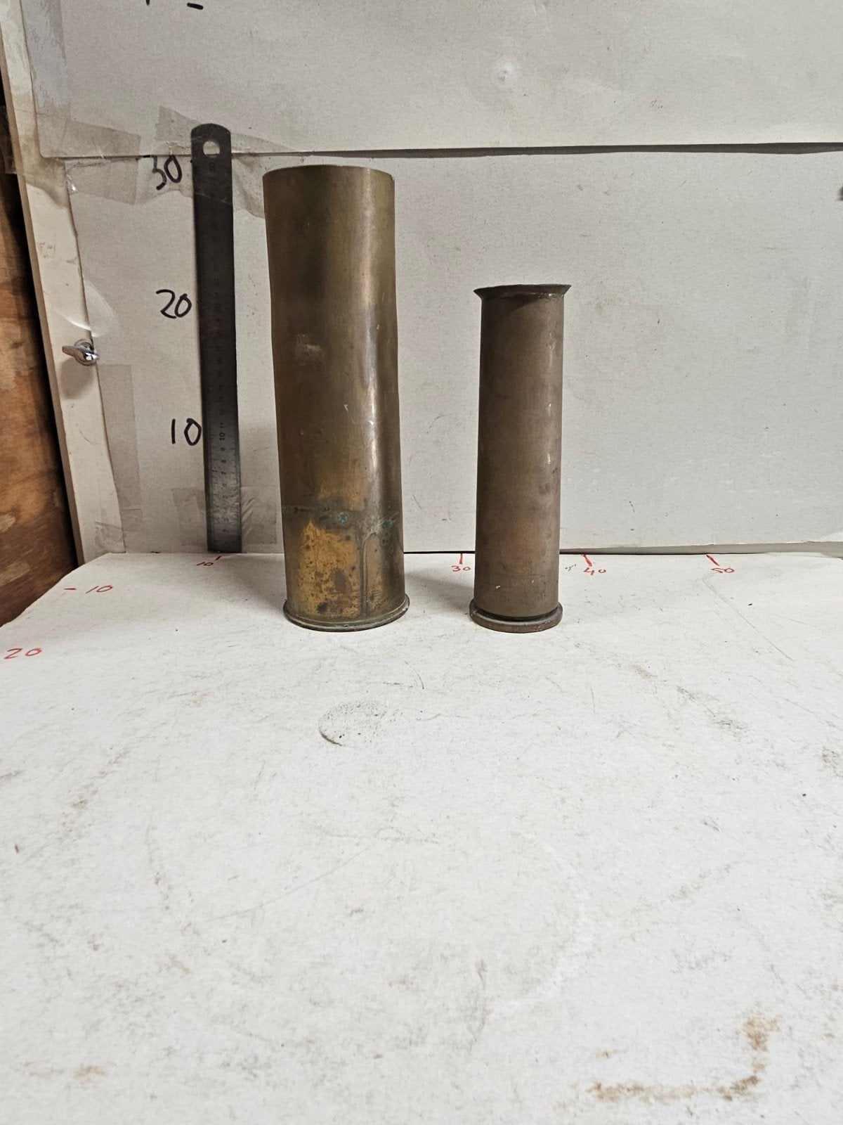 2x Granaathulzen - 40MM en 15MM M5A1 uit 1944 en 1948, Ophalen of Verzenden