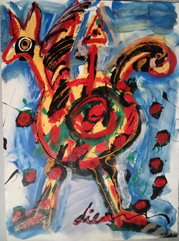 Peter Diem Origineel werk, Ophalen