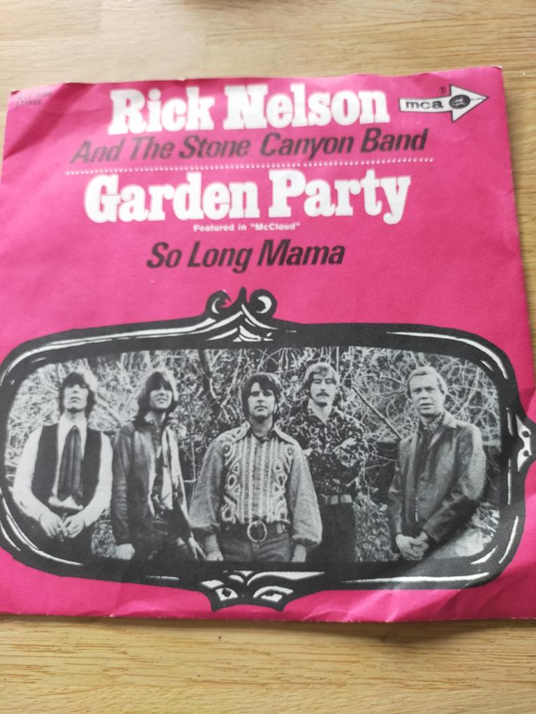 Rick Nelson and the Stone Canyon Band , garden party, Ophalen of Verzenden, Zo goed als nieuw, Pop