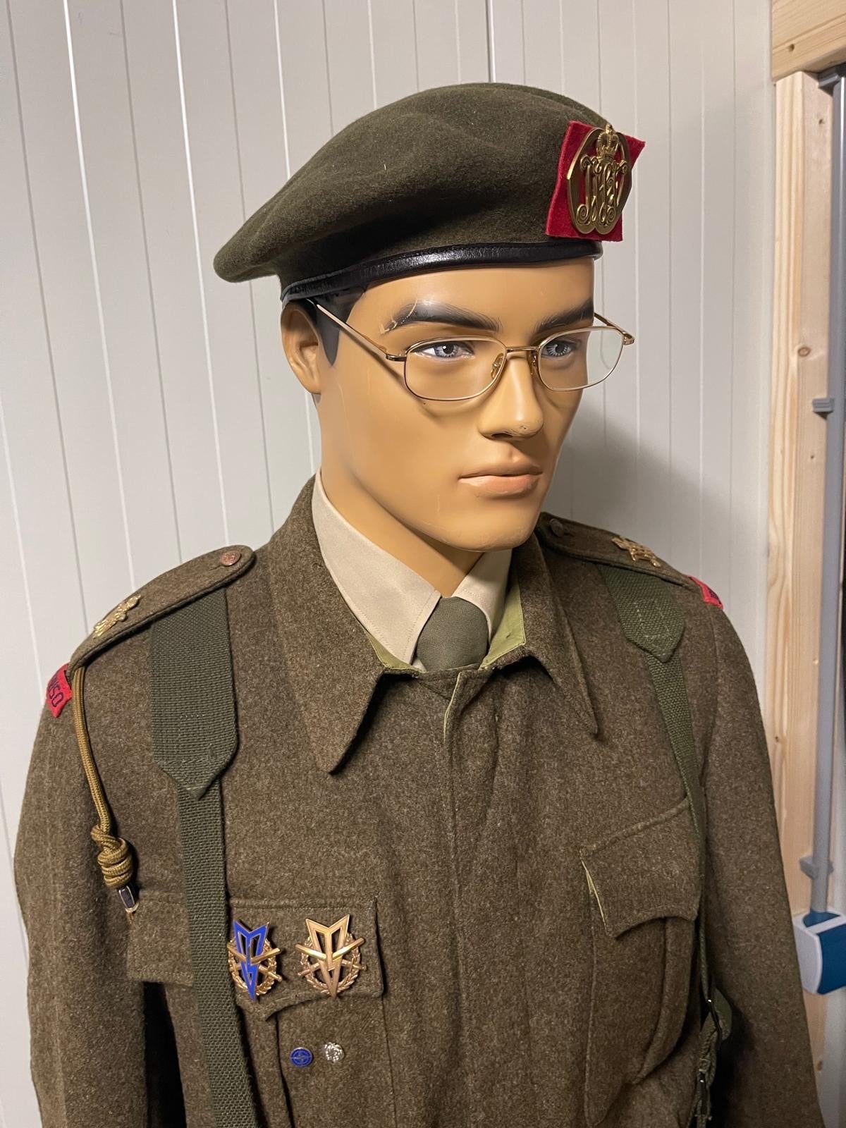 etalagepop/paspoppen/ etalage pop militaria, Hobby en Vrije tijd, Overige Hobby en Vrije tijd, Ophalen of Verzenden, Gebruikt