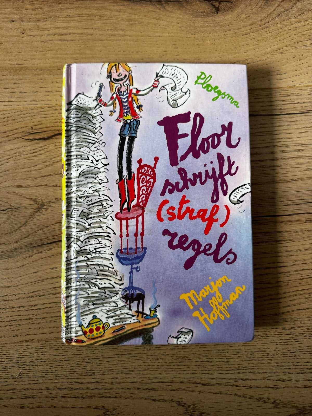 Floor schrijft (straf)regels - Marjon Hoffman, Ophalen of Verzenden, Zo goed als nieuw, Fictie