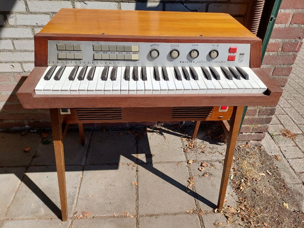 Philips Philicorda AG 7500/12, versterker en galm AG 7600/19, Ophalen, Gebruikt, 1 klavier, Orgel