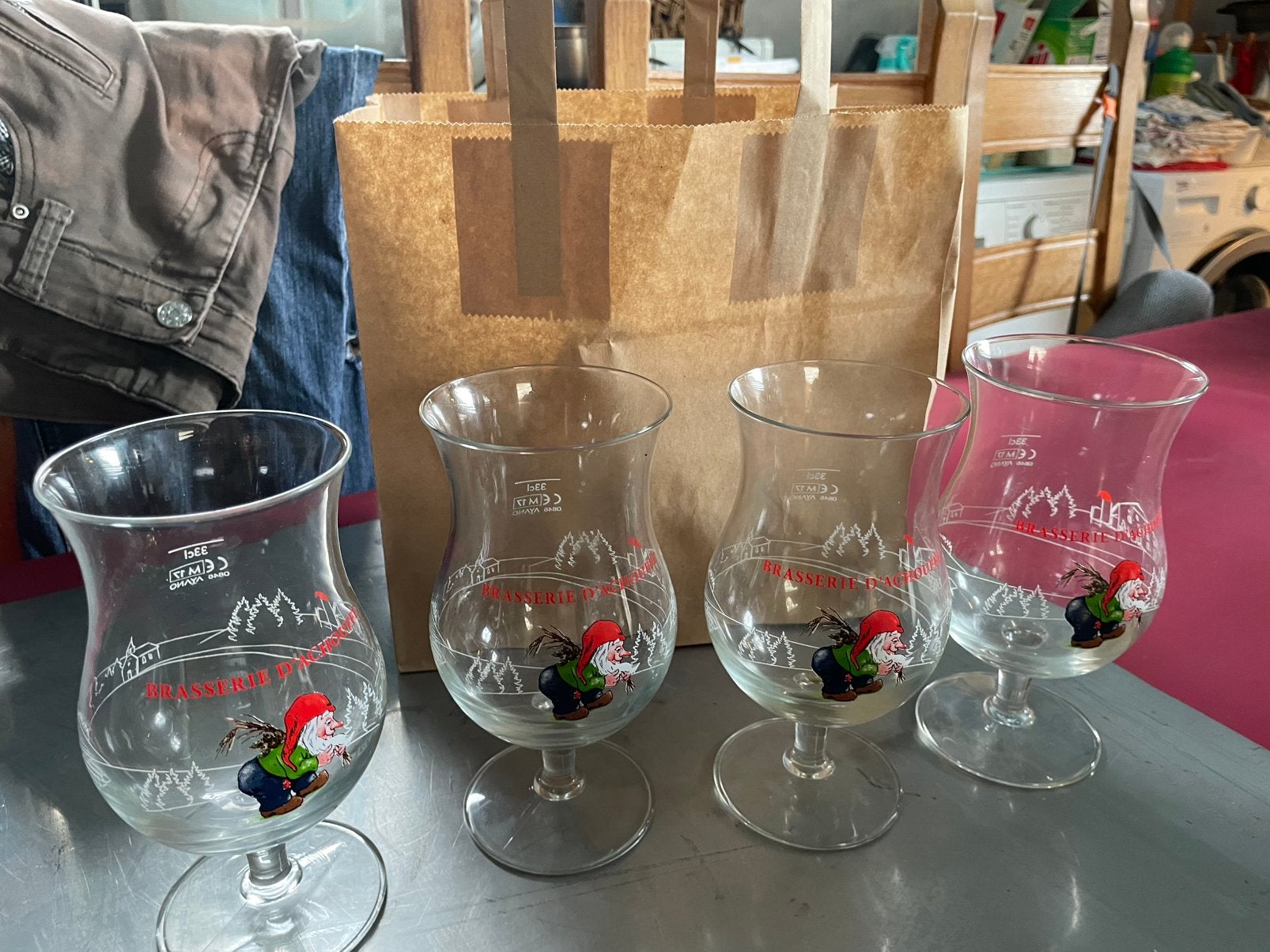 Bierglazen ongebruikt, Ophalen of Verzenden, Nieuw, Glas of Glazen, Overige merken