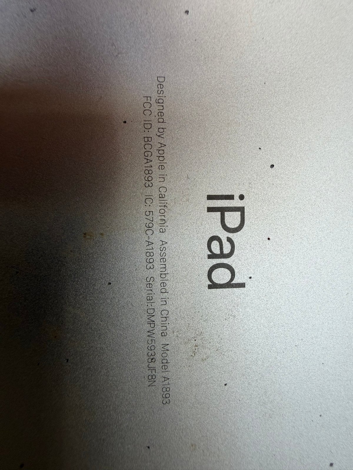 Apple iPad 6e generatie (A1893) - Wi-Fi - 32GB, Computers en Software, Apple iPads, Gebruikt, Apple iPad, Wi-Fi, 10 inch, 32 GB