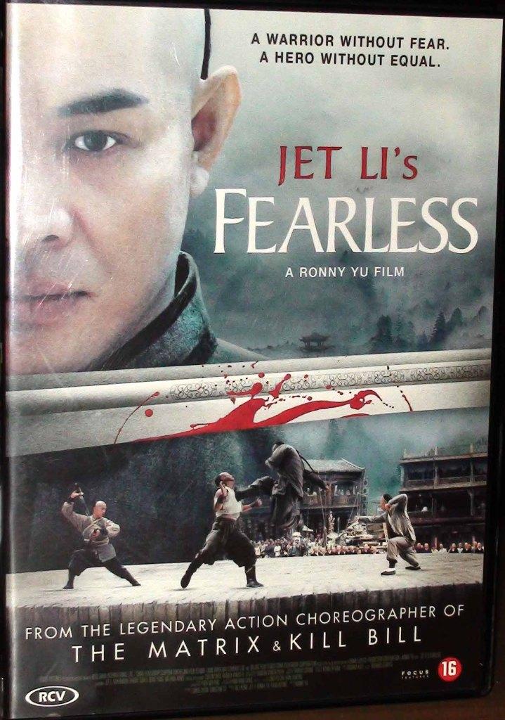 2 dvd fearless en hero, Alle leeftijden, Ophalen of Verzenden, Zo goed als nieuw, Martial Arts