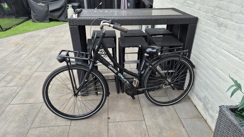 26 inch Sparta Spirit fiets  zwart, Fietsen en Brommers, Fietsen | Dames | Damesfietsen, Gebruikt, Sparta, Versnellingen, Minder dan 47 cm