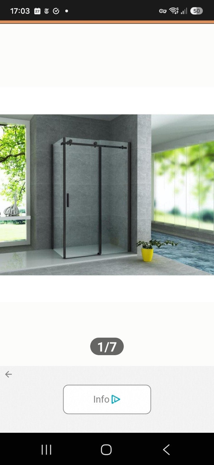 Nieuwe inloop douche, Ophalen, Nieuw