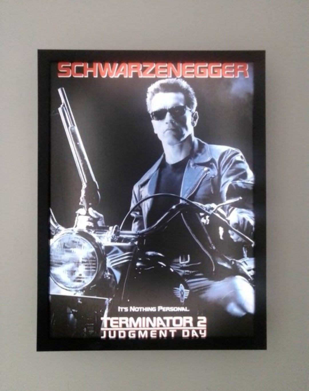 Terminator Filmposter Lightbox, Verzamelen, Verzenden, Nieuw, Beeldje, Replica of Model