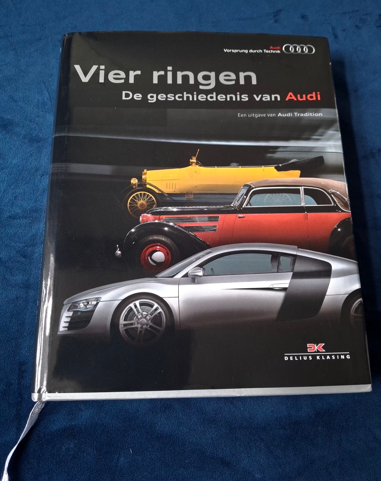 Vier ringen,De geschiedenis van AUDI prachtig fotoboek, Boeken, Ophalen of Verzenden, Zo goed als nieuw, Audi