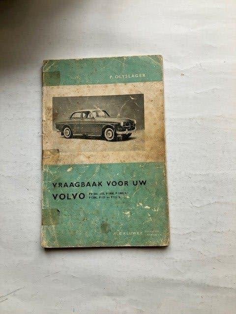 Vraagbaak Volvo PV544-210, P1800S,P1200,P121 en P122S Amazon, Ophalen of Verzenden