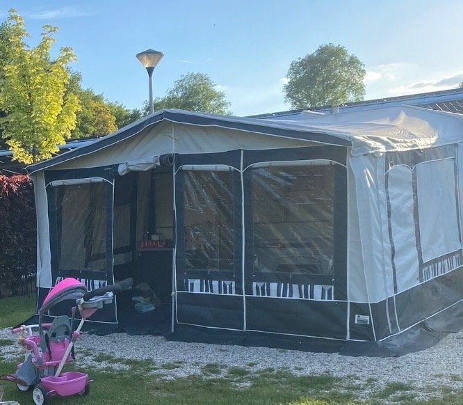 Voortent Hypercamp, Ophalen of Verzenden, Gebruikt, Polyester, Overige merken