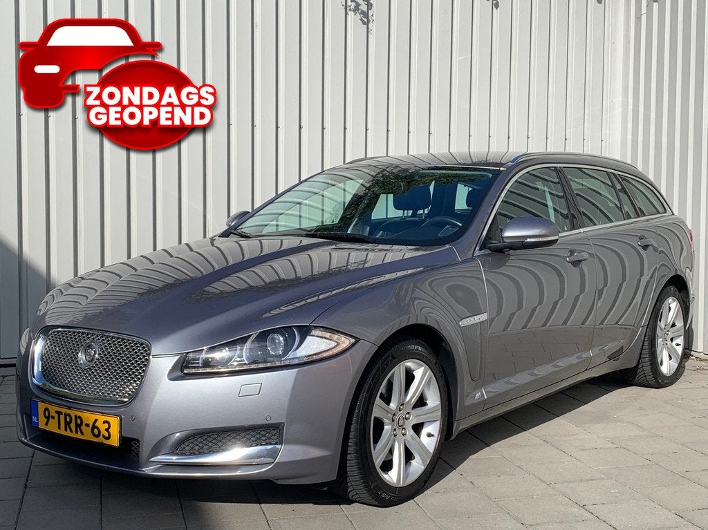 Jaguar XF Sportbrake 2.2D Business Edition|Automaat|Navigati, Auto's, Jaguar, Automaat, Euro 5, Achterwielaandrijving, Gebruikt