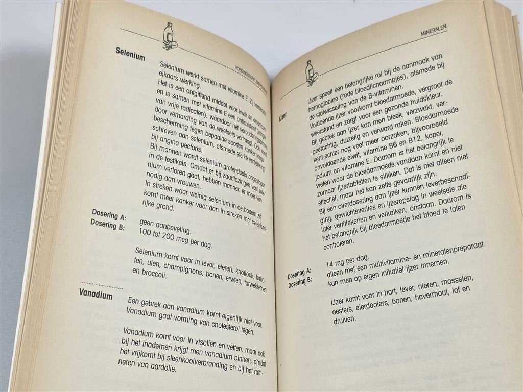 Voedingssupplementengids — Vitaminen & Mineralen 1998, Boeken, Ophalen of Verzenden, Gelezen