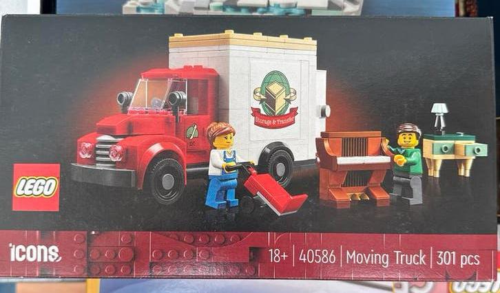 LEGO Icons 40586 Verhuiswagen - Nieuw in doos, Ophalen of Verzenden, Nieuw, Overige merken