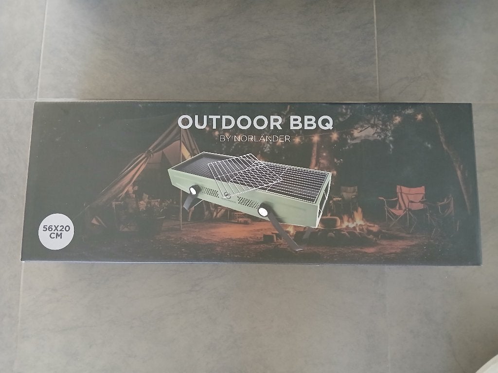Norlander BBQ, Houtskool, Tuin en Terras, Ophalen, Nieuw, Norlander