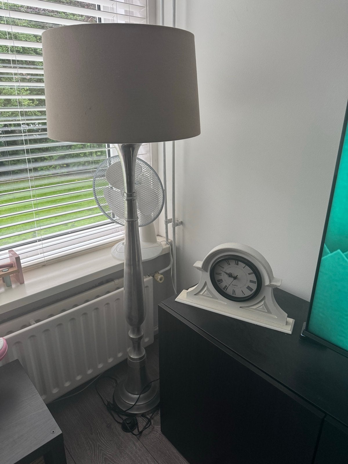 Staande lamp, Huis en Inrichting, Ophalen, Gebruikt, Metaal, 150 tot 200 cm
