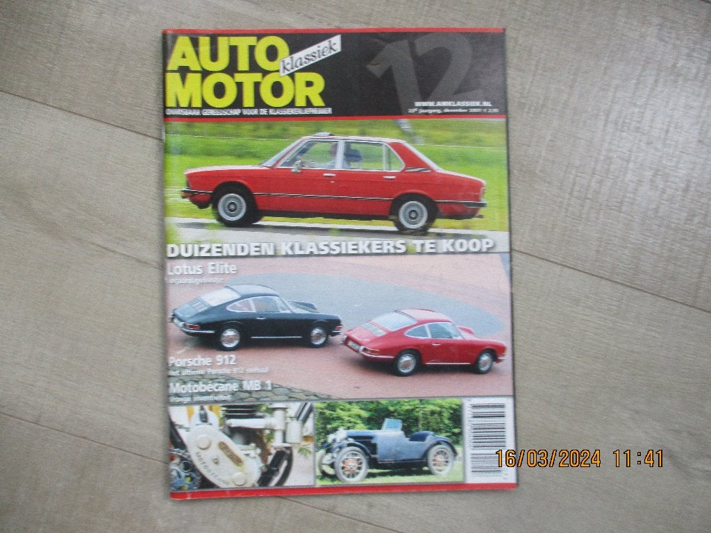 Auto Motor Klassiek +/- 2003 -- 6 Stuks  --   SALE !!, Ophalen of Verzenden, Zo goed als nieuw, Algemeen