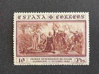 postzegel Spanje, Postzegels en Munten, Postzegels | Europa | Spanje, Ophalen of Verzenden