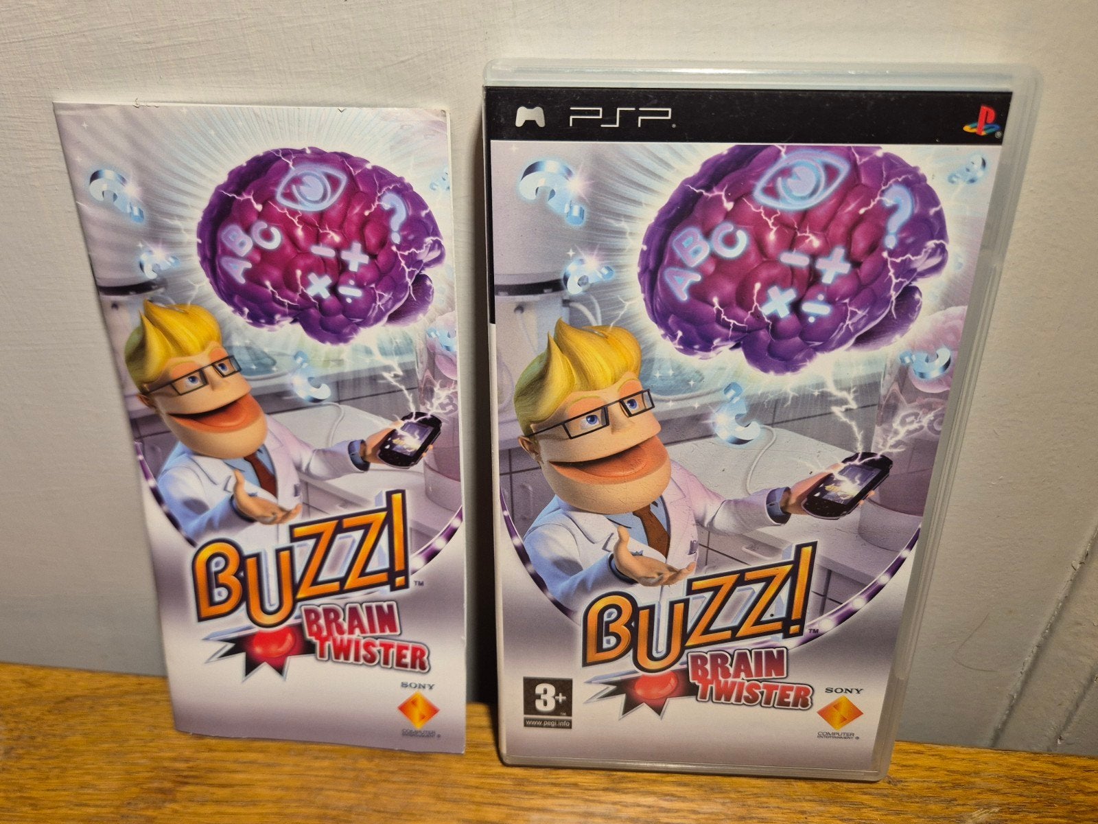 Buzz Quiz Brain Twister PSP, Spelcomputers en Games, Puzzel en Educatief, 1 speler, Ophalen of Verzenden, Zo goed als nieuw