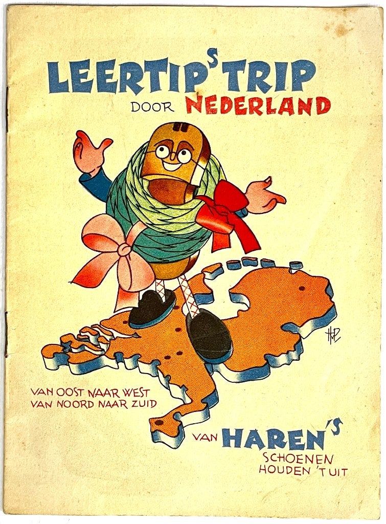 Van Haren's Schoenen Leertip's Trip Door Nederland Stripboek, Ophalen of Verzenden, Gebruikt, Overige typen