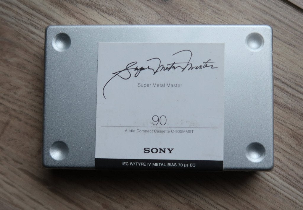 Sony Super Metal Master, Cd's en Dvd's, Cassettebandjes, Ophalen of Verzenden, Nieuw in verpakking, Overige genres, 1 bandje