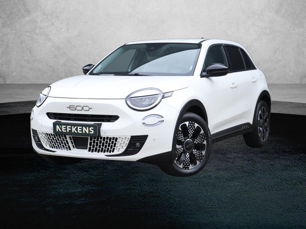 Fiat 600 1.2 Hybrid 110pk La Prima Automaat | Navigatie | Ac, Auto's, Fiat, Bedrijf, Te koop, ABS, Adaptive Cruise Control, Airbags