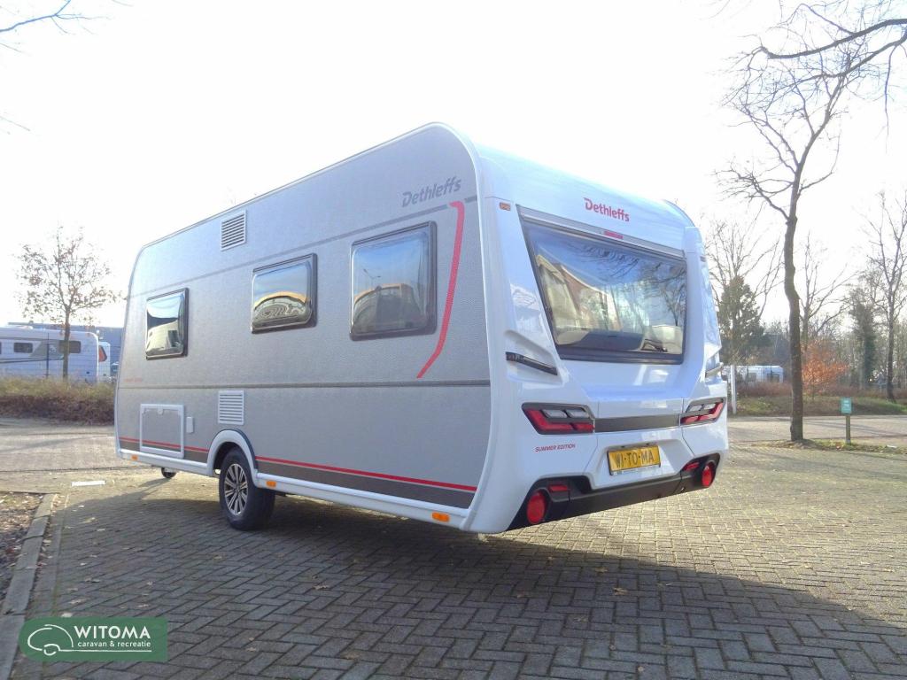 Dethleffs Summer Edition 470 FR 2de pinksterdag open huis, Caravans en Kamperen, Caravans, Rondzit, Bedrijf, Schokbreker, Overige typen