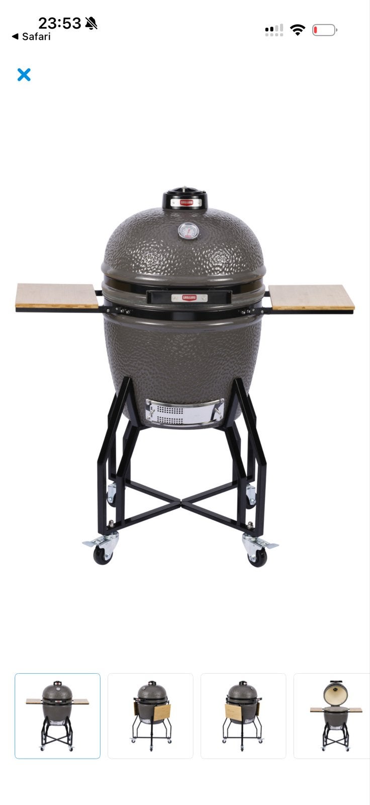 Grill Guru Large Compleet Nieuw in Doos Kamado BBQ, Ophalen, Nieuw
