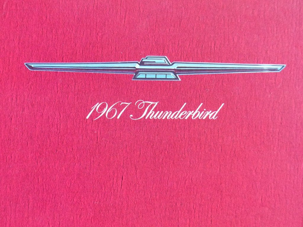 Ford Thunderbird 1967 brochure USA, Verzenden, Gelezen, Ford