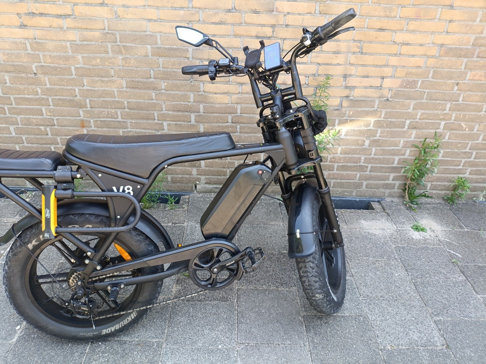 Fatbike V8 met gashendel - 55+ km/u, Ophalen of Verzenden, Zo goed als nieuw, 50 km per accu of meer, Overige merken