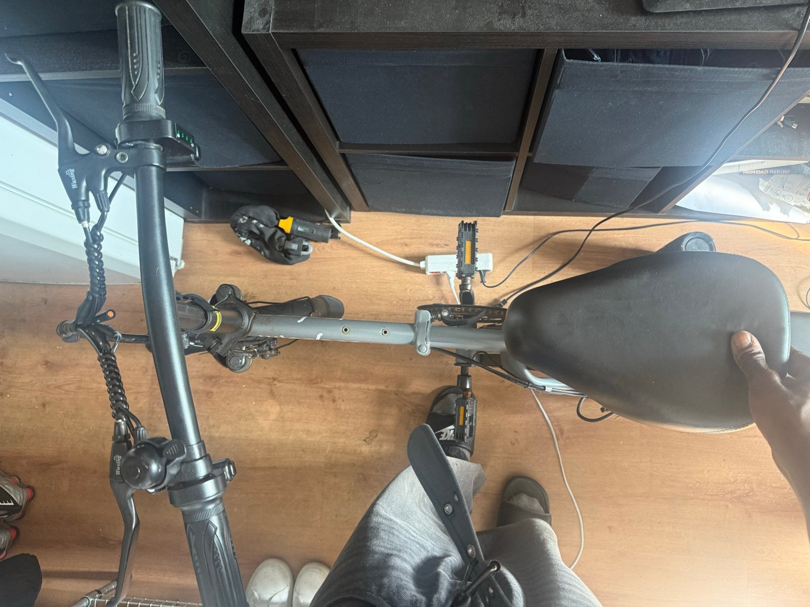 Windgoo B22 ebikemetlekke achterband. (Prijs bespreekbaar), Fietsen en Brommers, Overige merken, Gebruikt, Ophalen of Verzenden