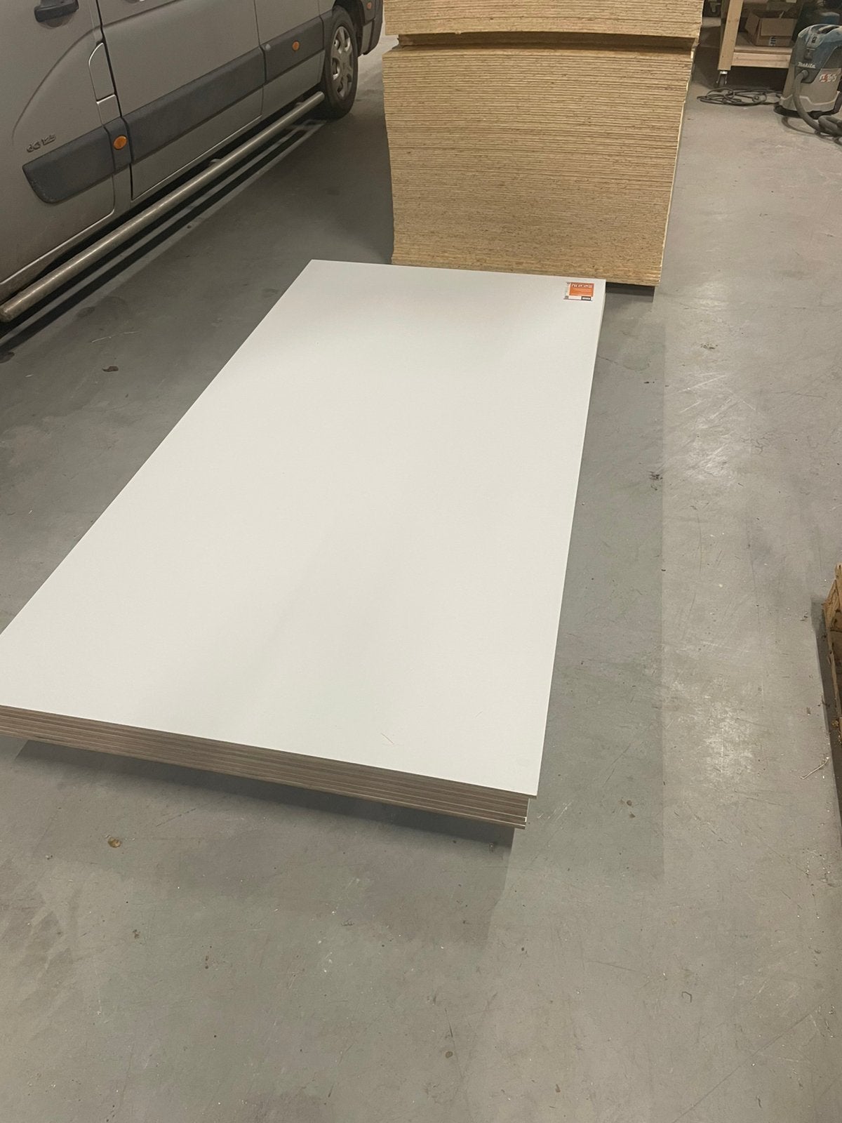 Plaatmateriaal voor buiten 18*122*250, Ophalen, Multiplex, Zo goed als nieuw, H