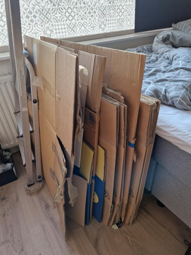 Verhuisdozen 20 stuks, Ophalen, 100 cm of meer, 60 cm of meer, 50 cm of meer