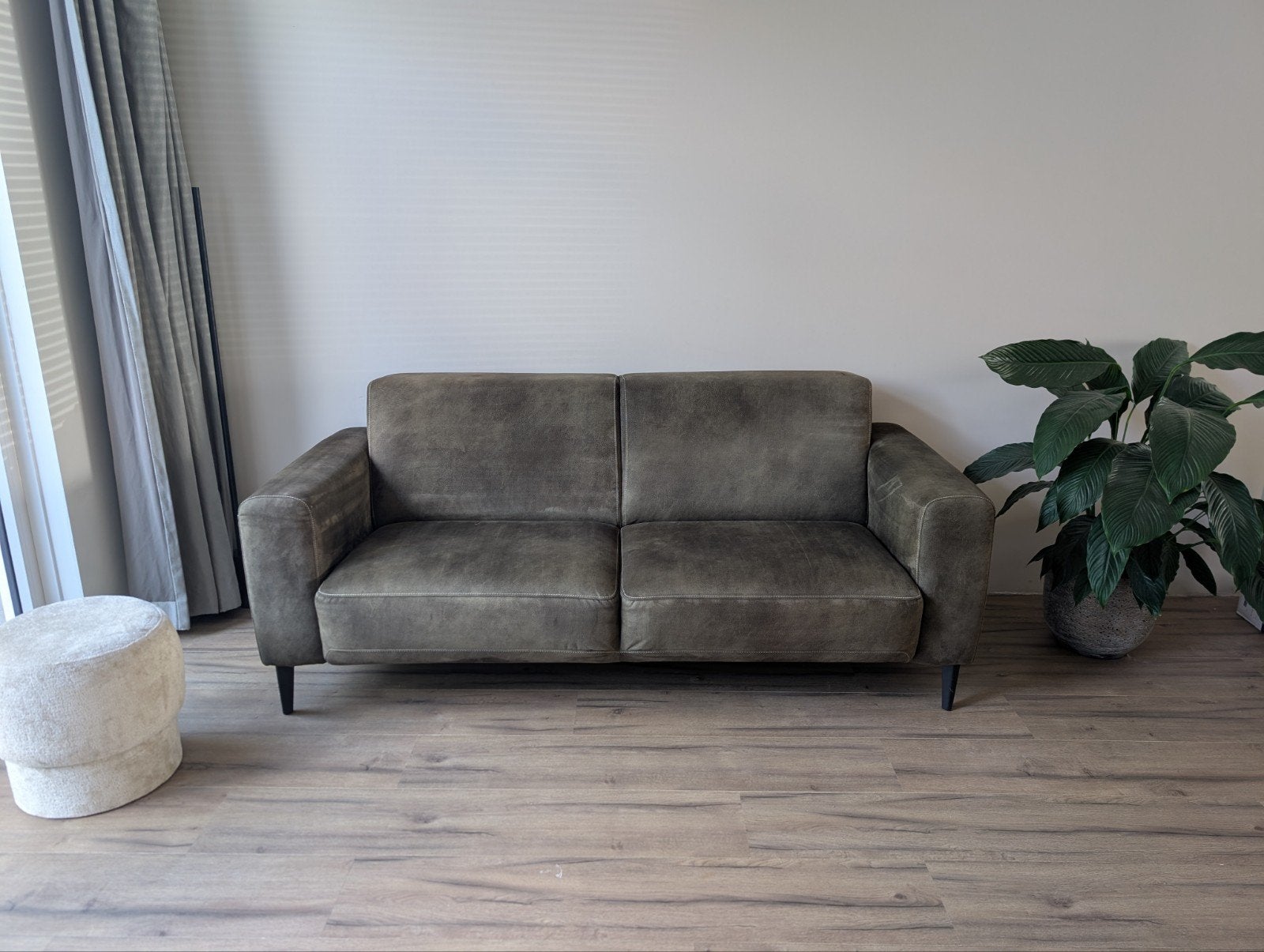 Bank 2,5 zits van de Bommel, Huis en Inrichting, Banken | Bankstellen, Ophalen, 75 tot 100 cm, Zo goed als nieuw, Metaal