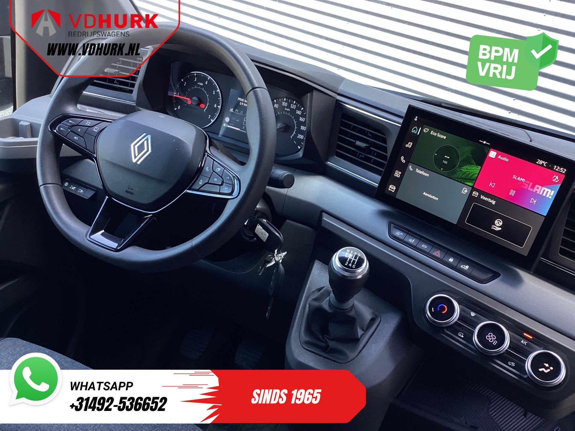 Renault Master 2.0 dCi 150 pk L3H2 270GrDeuren/ LED/ Carplay, Voorwielaandrijving, 1998 cc, Stof, Gebruikt