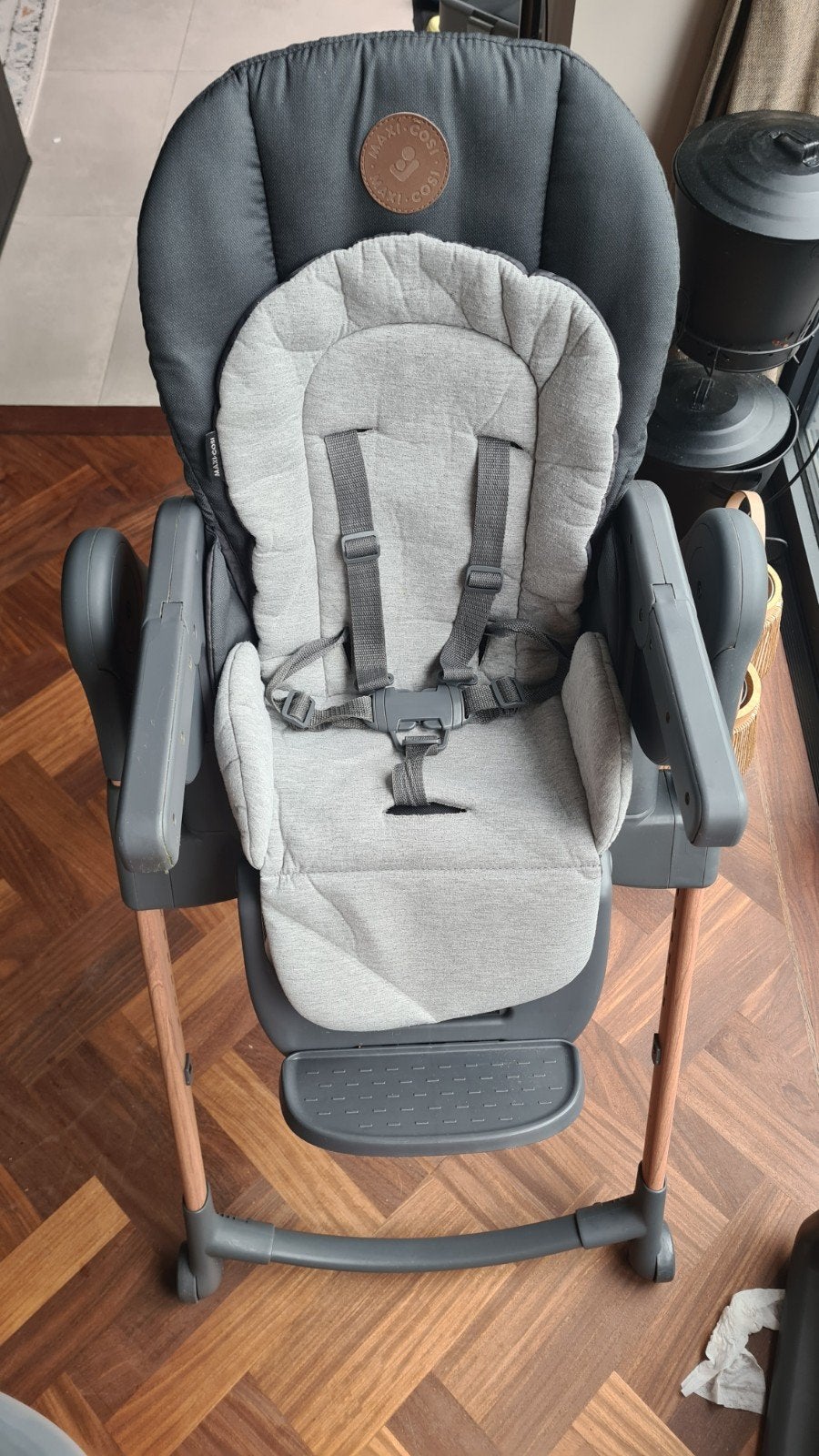 Maxi-Cosi Minla 6-in-1 meegroeistoel, Ophalen, Zo goed als nieuw, Meegroeistoel, Afneembaar eetblad