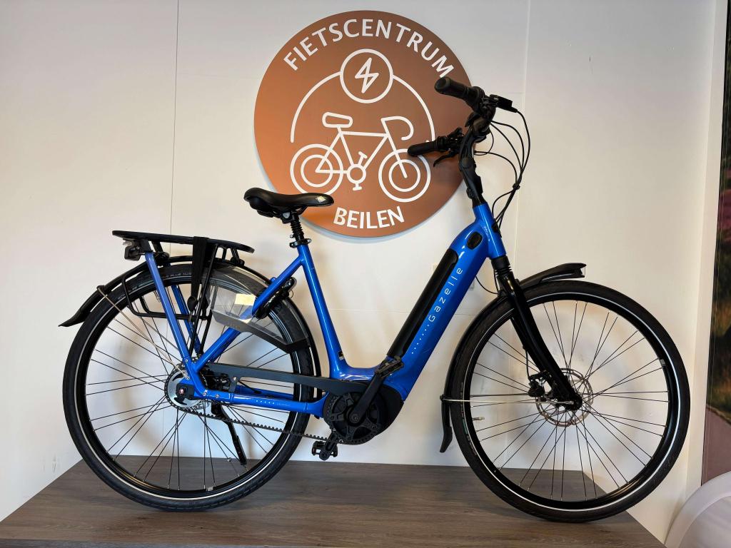 Gazelle Grenoble C5 | Bosch | Lage km | 500 Watt Accu, Fietsen en Brommers, Elektrische fietsen, Zo goed als nieuw, Gazelle, 51 tot 55 cm