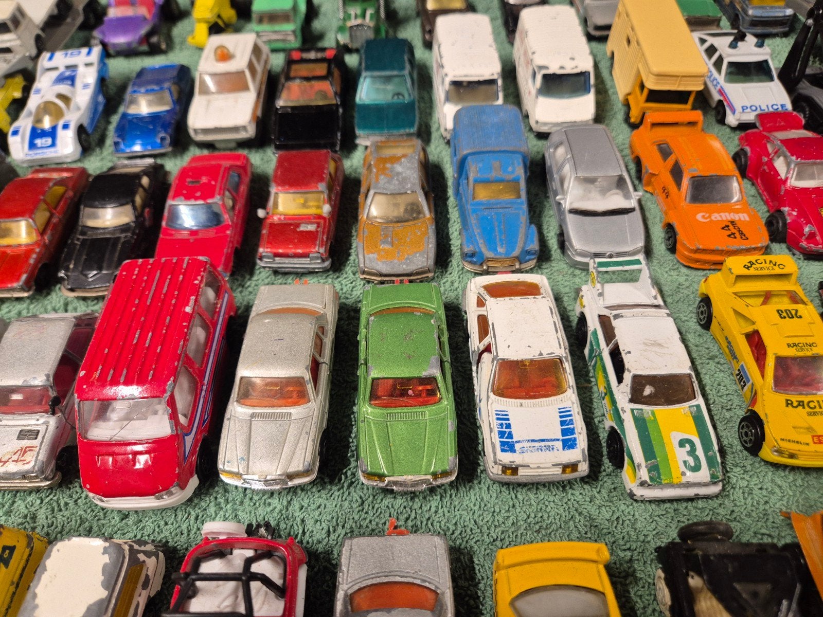 partij autootjes , majorette, siku etc 100 stuks, Ophalen, Gebruikt, Auto