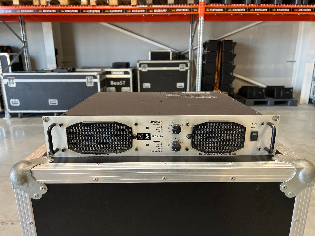 Martin Audio MA4.2s 2x2900W/2Ohm amplifier, Audio, Tv en Foto, Luidsprekers, Gebruikt, Overige typen, Ophalen of Verzenden, 150 watt of meer