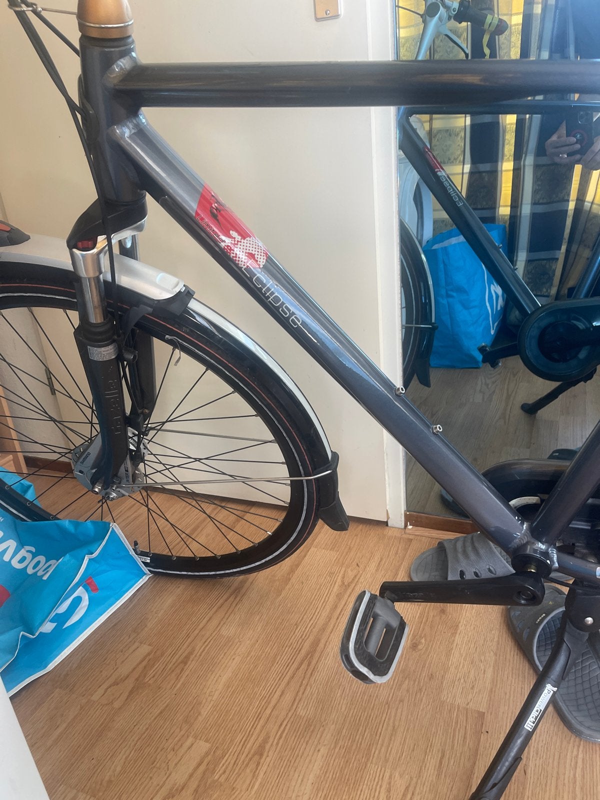 Gazelle Eclipse Herenfiets - Zo goed als nieuw, Ophalen, Zo goed als nieuw, Gazelle