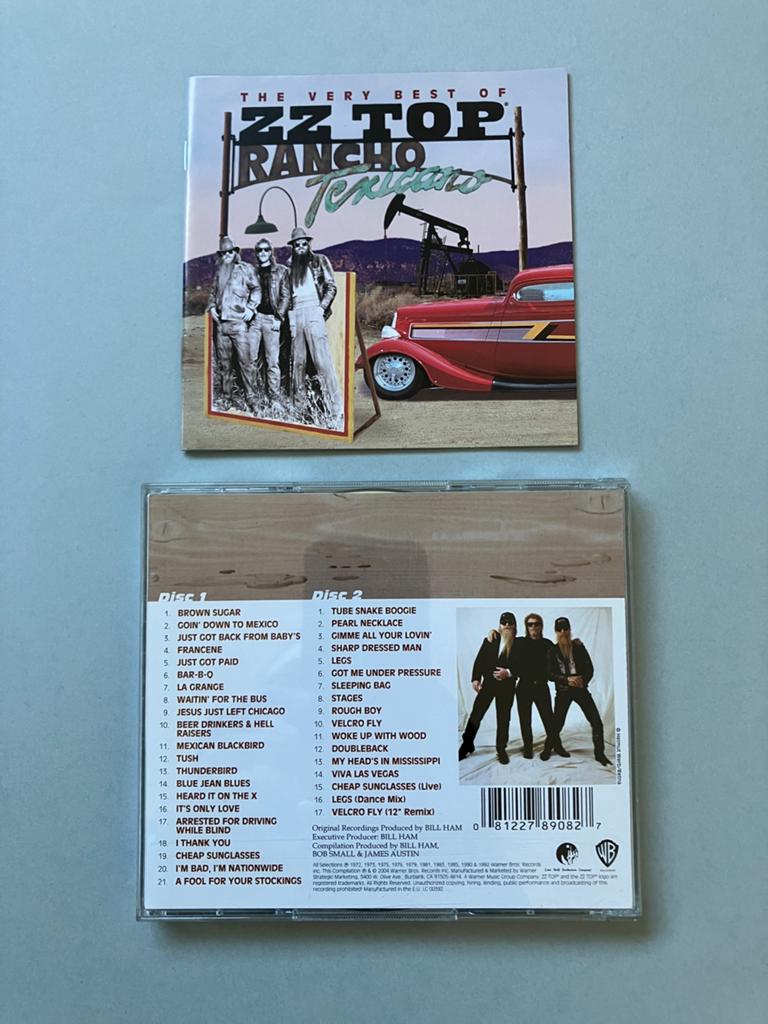 ZZ Top - The Very Best Of (2 CD), Ophalen of Verzenden, Zo goed als nieuw, Poprock