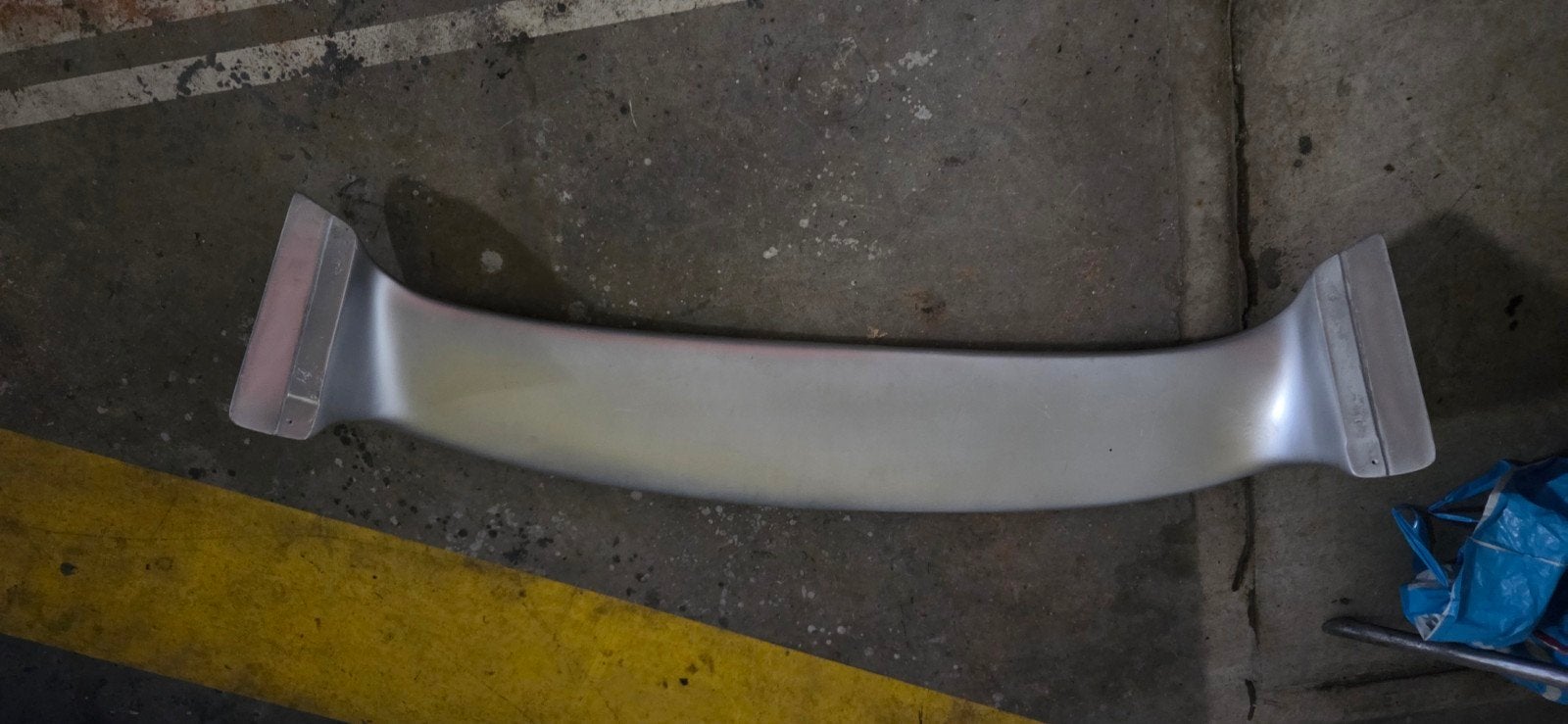 Spoiler Seat Leon 1M - Zilver gespoten, Ophalen, Gebruikt, Achterklep, Achter