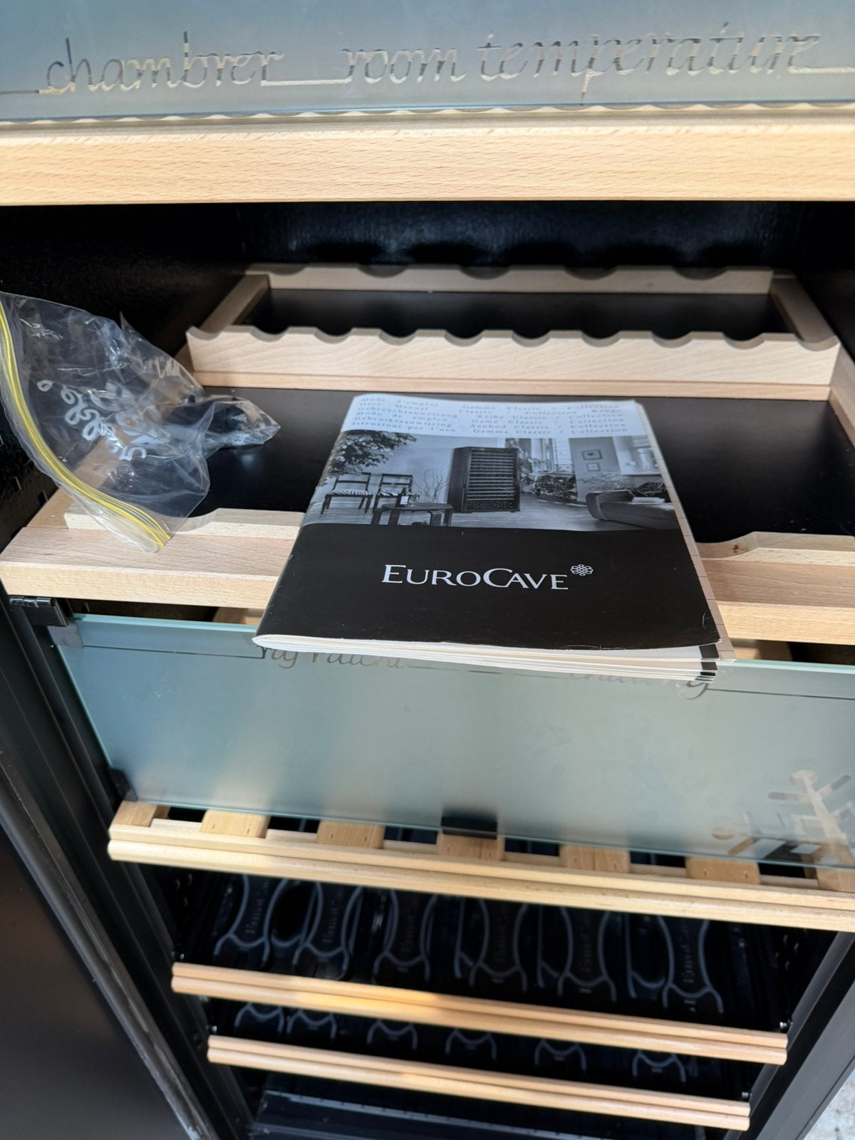 Eurocave wijnklimaatkast - professionele wijnkoeler, Ophalen, Zonder vriesvak, 120 tot 140 cm, 200 liter of meer
