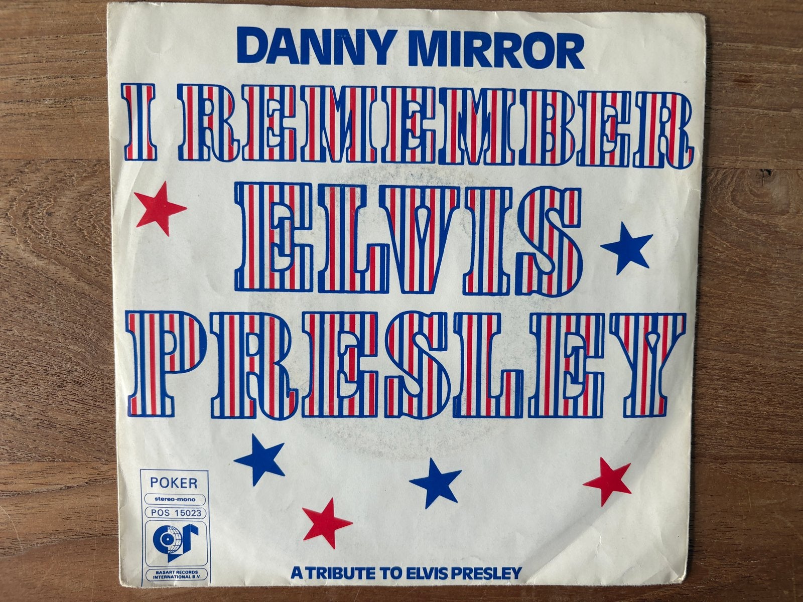 Danny Mirror - I Remember Elvis Presley (Single) 034, Gebruikt, 7 inch, Ophalen of Verzenden, Pop