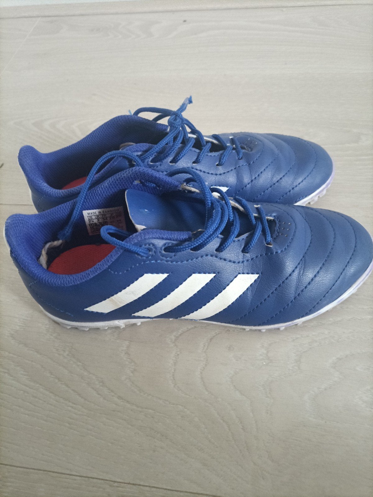 Adidas Copa Sense.4 TF J Voetbalschoenen - Maat 34, Ophalen of Verzenden, Gebruikt, Schoenen