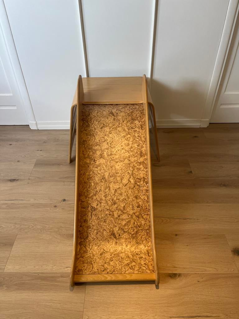 Ikea Virre kinderglijbaan met kurk voor vintage look, Ophalen, Gebruikt, Glijbaan
