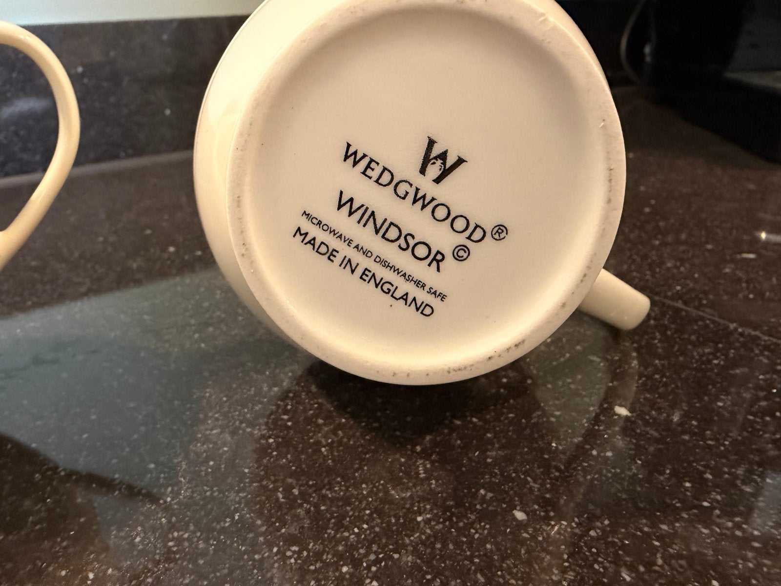 Wedgwood Windsor Melkkan, Suikerpot, Eierdopjes en Kommetje, Klassiek, Overige typen, Ophalen of Verzenden, Zo goed als nieuw