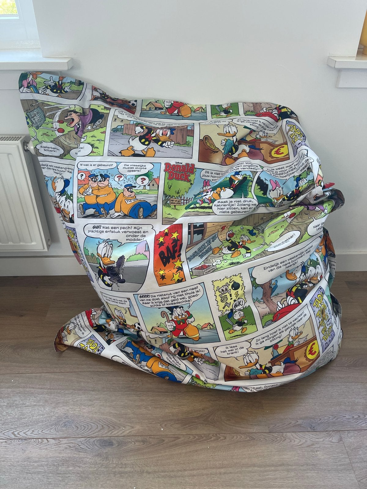 Donald Duck Zitzak - Comfortabel en Uniek Design, Ophalen, Gebruikt, Meerkleurig, Zitzak
