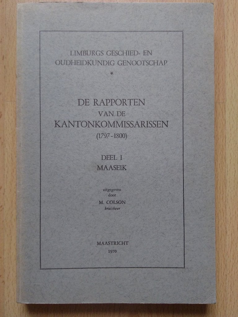 De rapporten van de kantonkommissarissen (1797-1800), Boeken, Ophalen of Verzenden, Gelezen